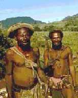 Natives in New Guinea