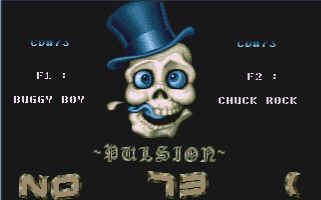 Pulsion Menu Screen